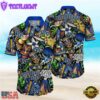 NEW Pittsburgh Panthers Ncaa Mens Floral Button Up Hawaiian Shirt