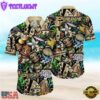 NEW Purdue Boilermakers Ncaa Mens Floral Button Up Hawaiian Shirt