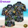 NEW Utah State Aggies Ncaa Mens Floral Button Up Hawaiian Shirt