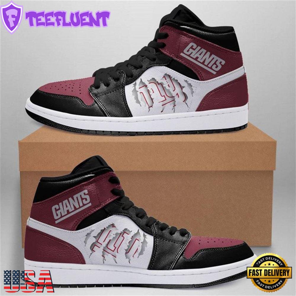 New York Giants Nfl Air Jordan Shoes Sport Sneaker Boots For Men Women