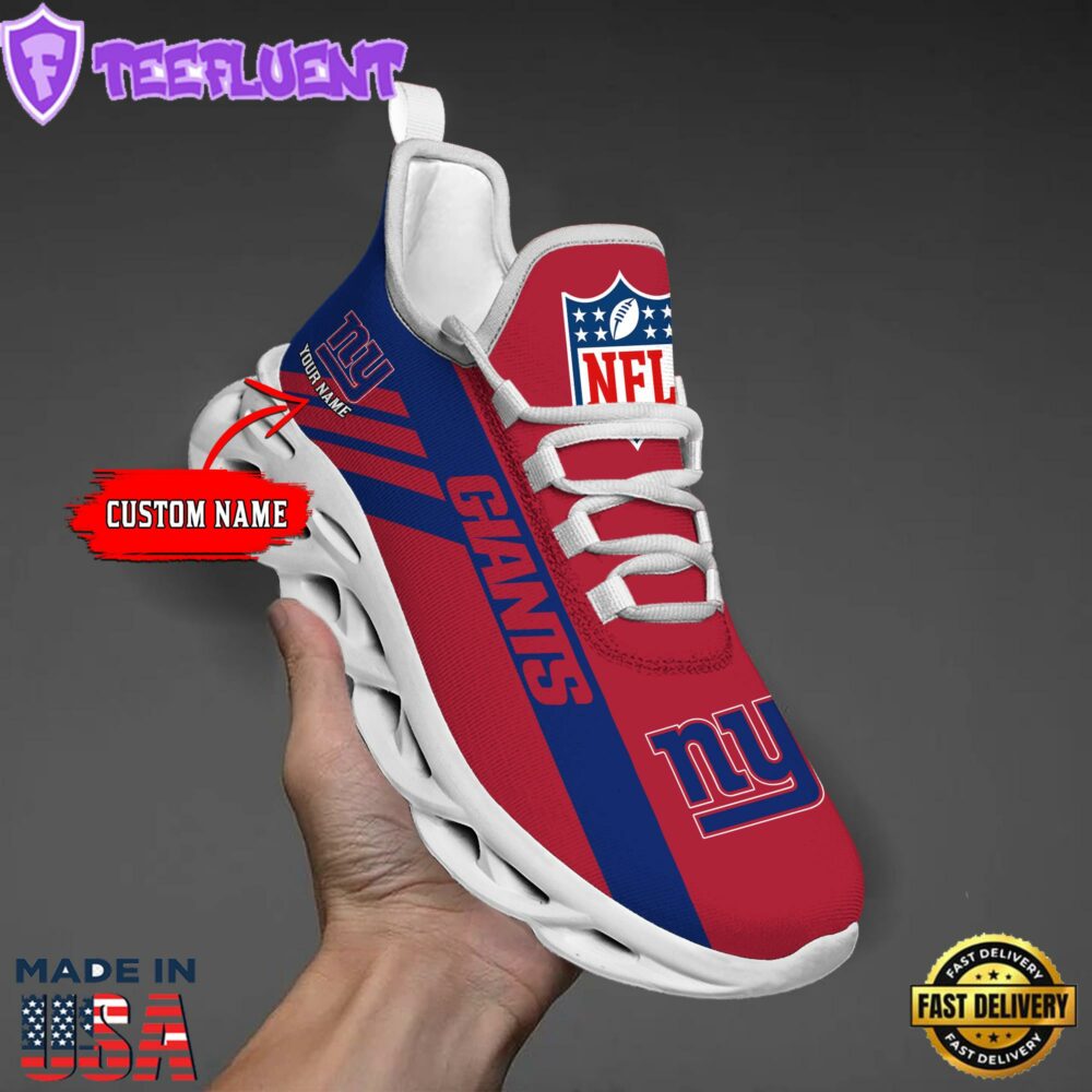 New York Giants NFL Clunky Max Soul Shoes Personaliz