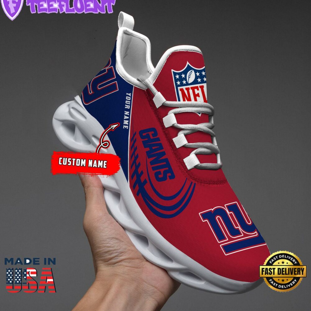 New York Giants NFL Clunky Max Soul Shoes Personalized 1