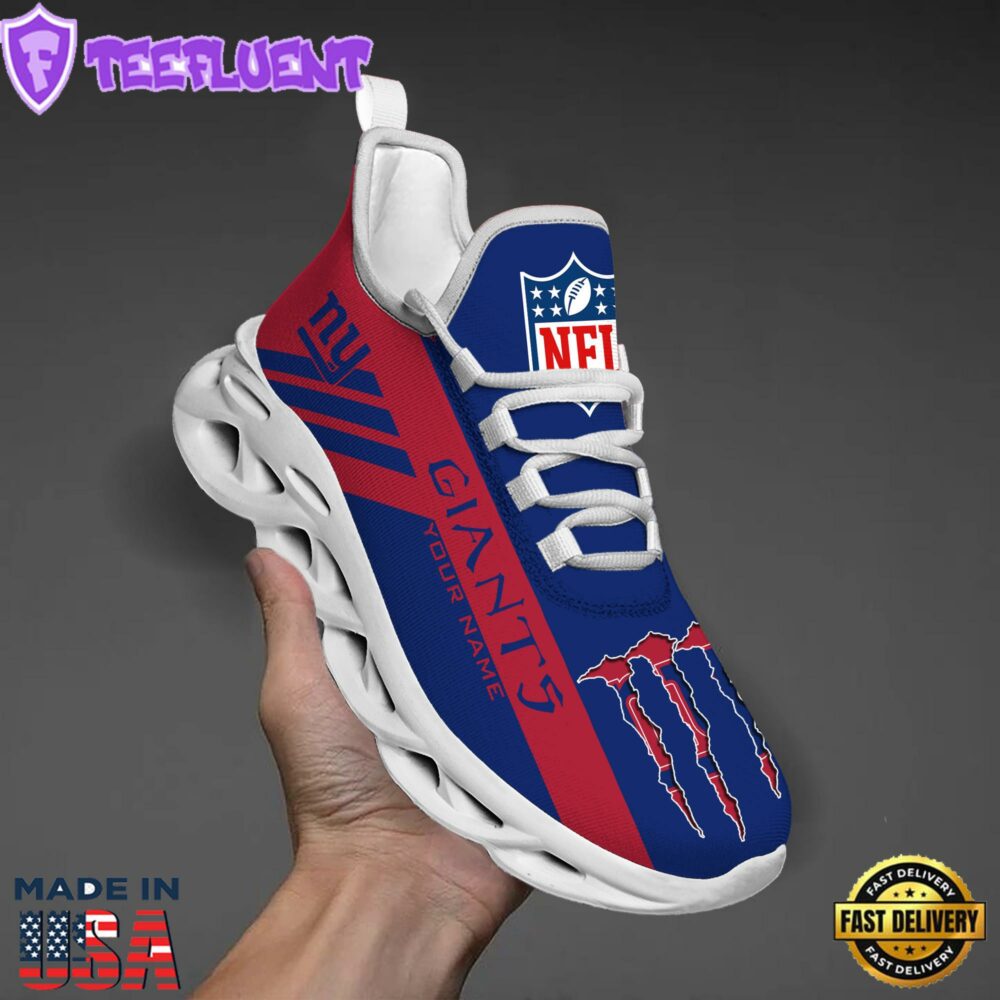 New York Giants NFL Clunky Max Soul Shoes Personalized
