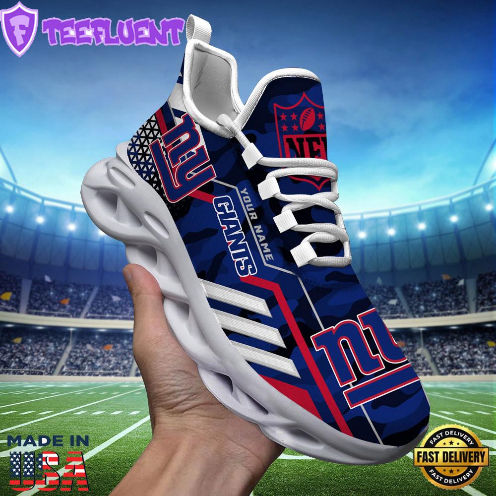 New York Giants NFL Clunky Max Soul Shoes Personalized