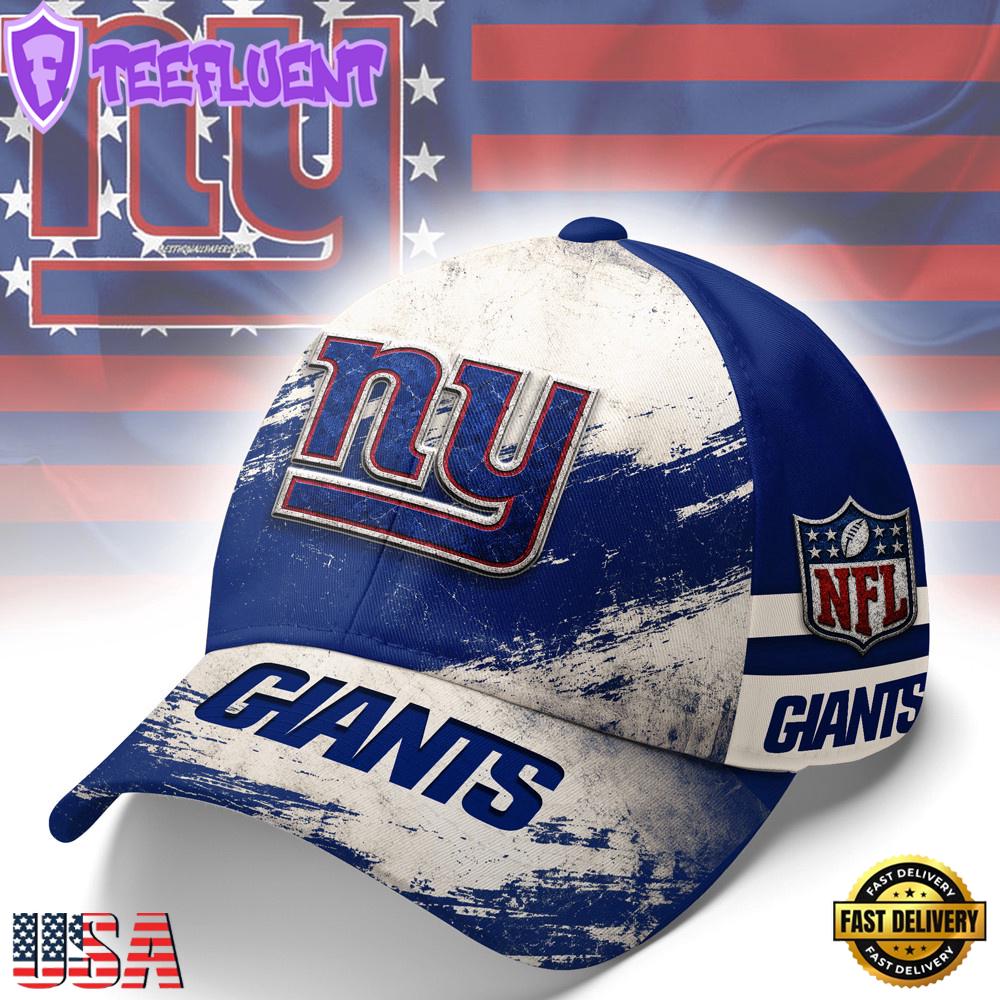 New York Giants NFL Grunge Style Team Baseball Cap
