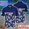 New York Giants NFL Palm Leaves Hawaiian Shirt