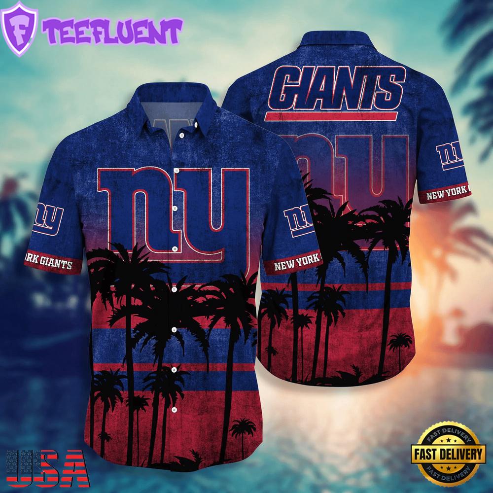New York Giants NFL Team Hawaiian Shirt