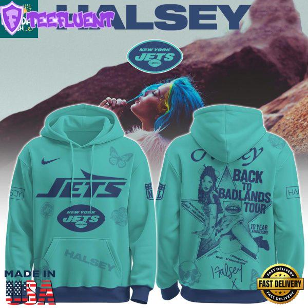 New York Jets Back to Badlands North America 2025-2026 Hoodie