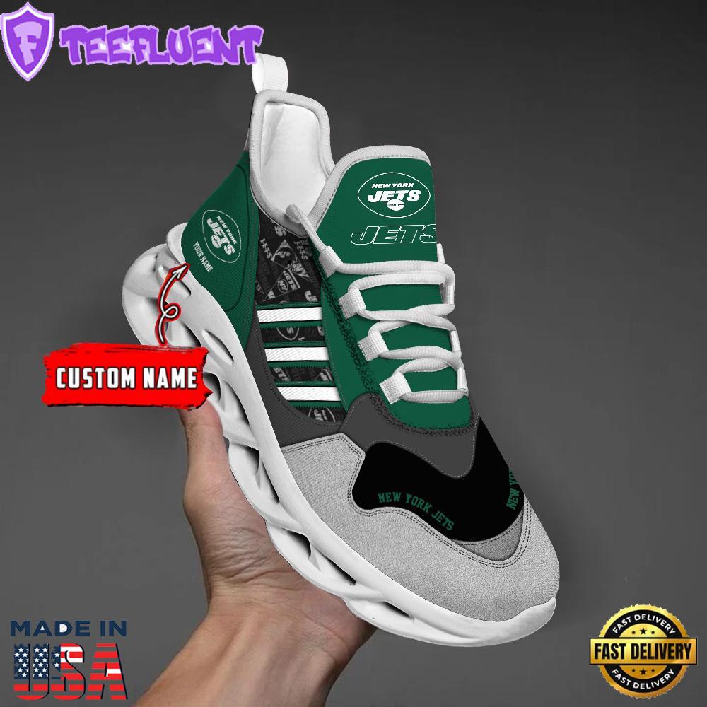 New York Jets Clunky Max Soul Shoes NFL Personalized