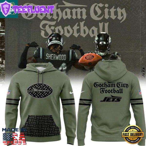 New York Jets Gotham City Football 2025 Rivalries Celebrating Hoodie