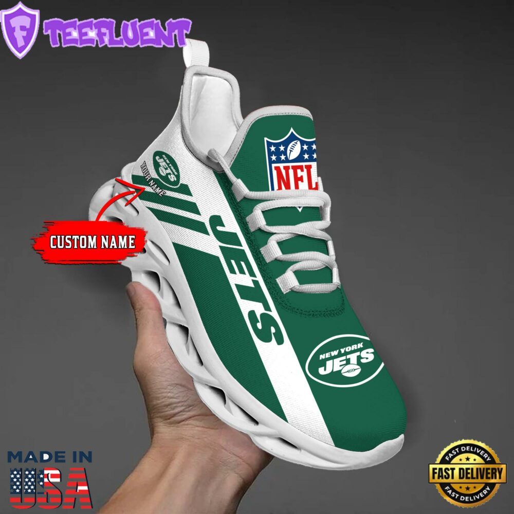 New York Jets NFL Clunky Max Soul Shoes Personaliz