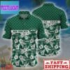 New York Jets NFL Palm Leaves Hawaiian Shirt