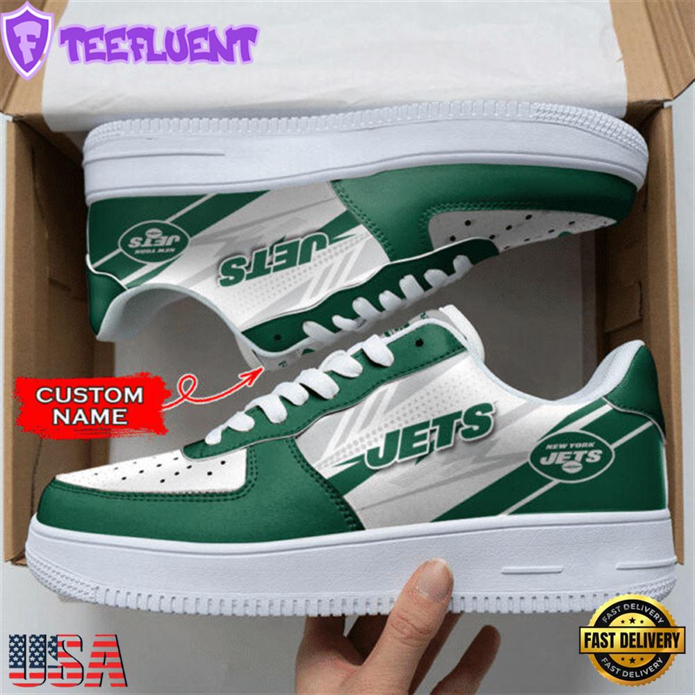 New York Jets NFL Personalized Air Force 1 Shoes