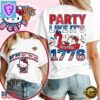 New York Knicks 2026 NBA Hello Kitty Independence Day Unisex 3D Shirt