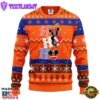 New York Mets Hohoho Mickey Christmas Ugly Sweater