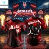 New York Mets Metallica Night Limited Baseball Jersey