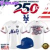 New York Mets USA 250th Anniversary Independence Baseball Jersey