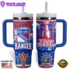 New York Rangers NHL Custom Stanley Quencher 40oz Stainless Steel