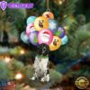 Newfounderland With Balloons Christmas Ornament, Gift For Christmas