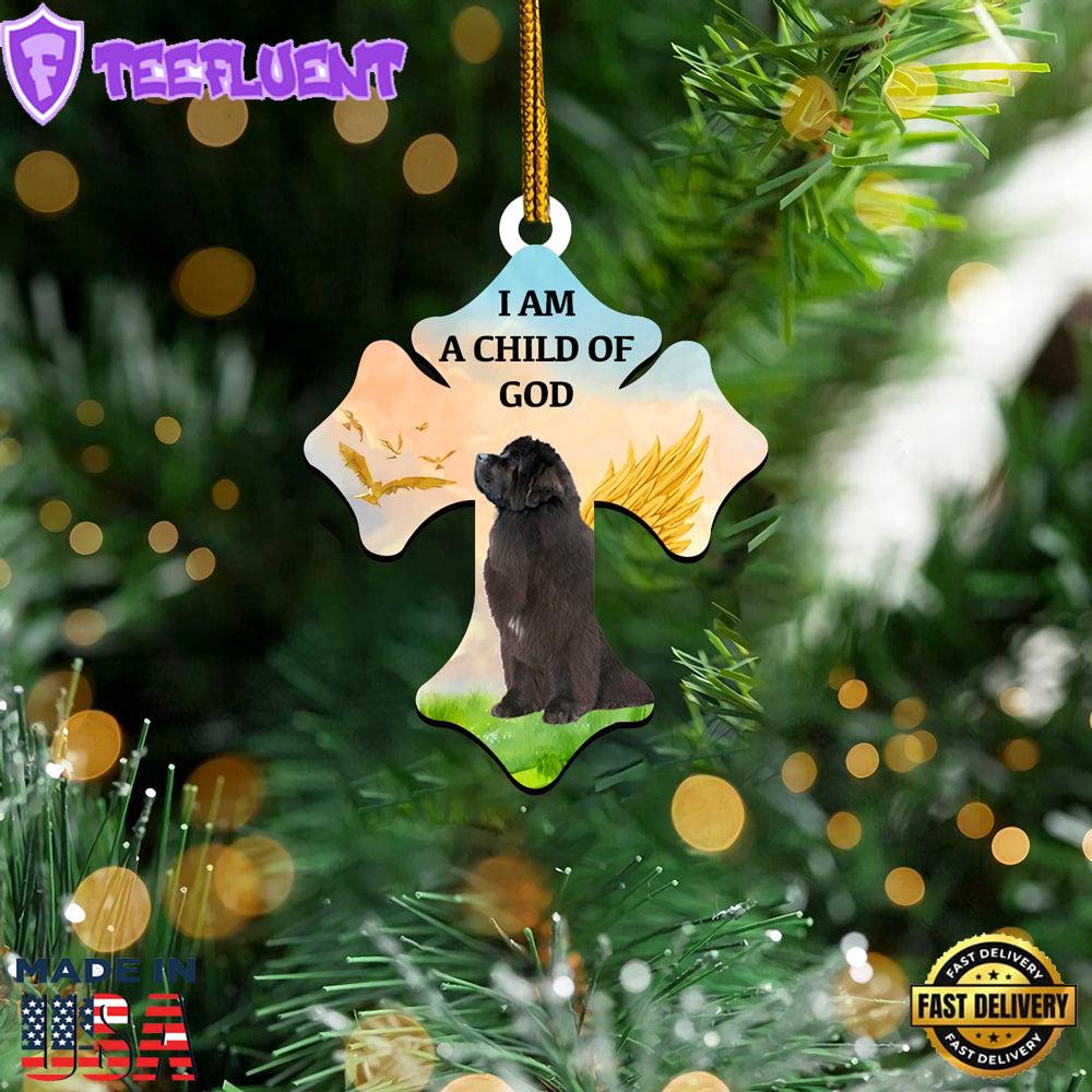Newfoundland Child Of God Ornament, Gift For Christmas