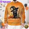 Newfoundland Dog In Spooky Autumn Halloween 3D Shirt
