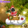 Newfoundland Merry Christmas Ornament, Gift For Christmas