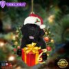 Newfoundland-Dogs Give Gifts Hanging Ornament, Gift For Christmas