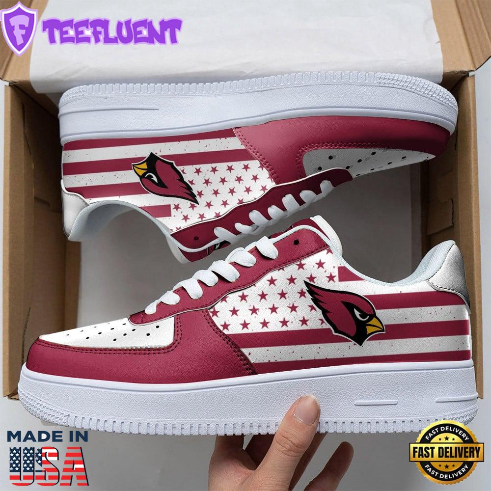 NFL Arizona Cardinals Air Force 1 Sneakers Sport Gift Summer