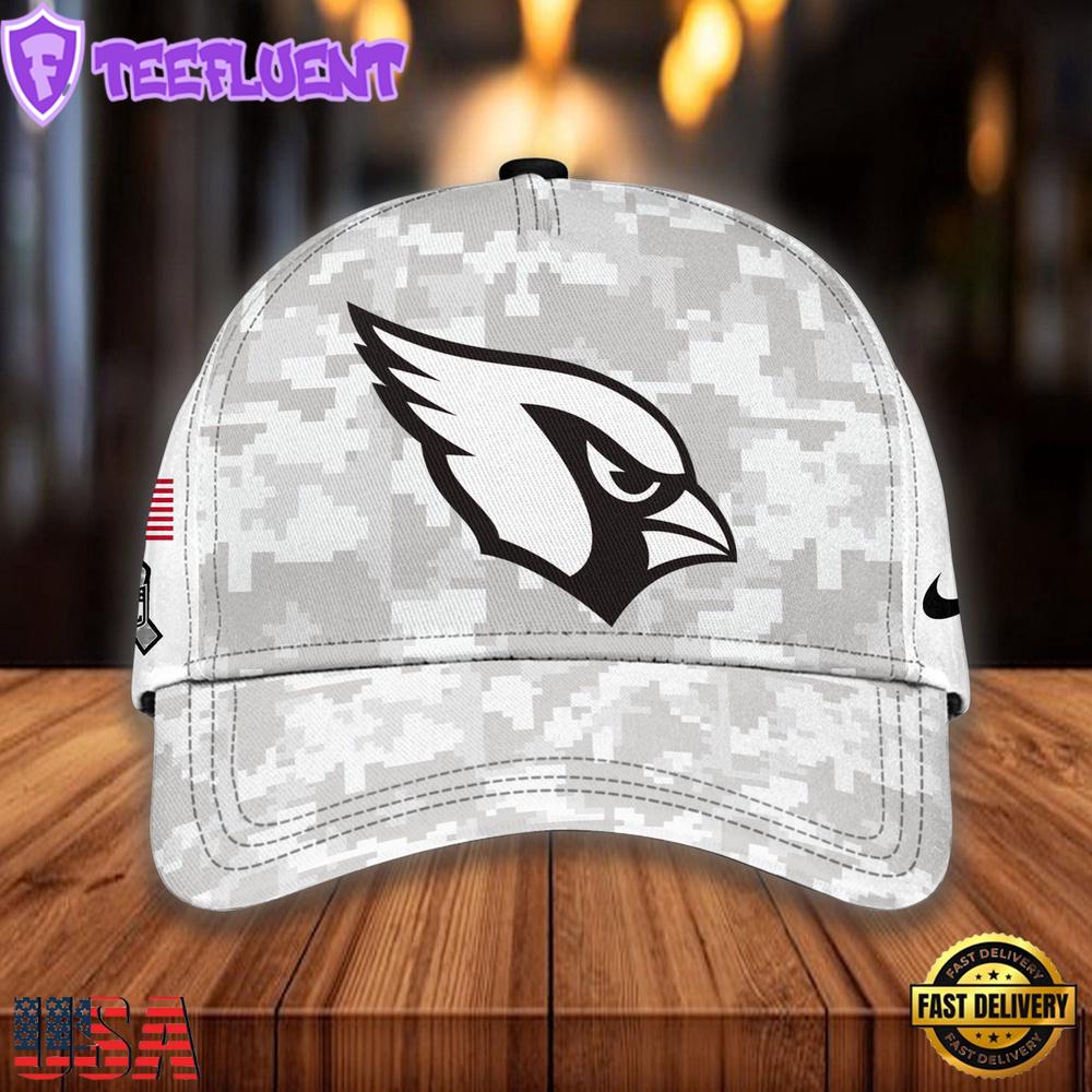 NFL Arizona Cardinals Camo 2024 Salute to Service Baseball Cap