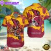 NFL Arizona Cardinals Football Mascot Custom Name Hawaiian Shirt