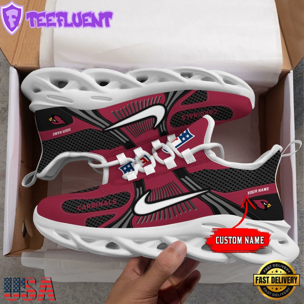 NFL Arizona Cardinals Logo Football Team New Season Max Soul Shoes