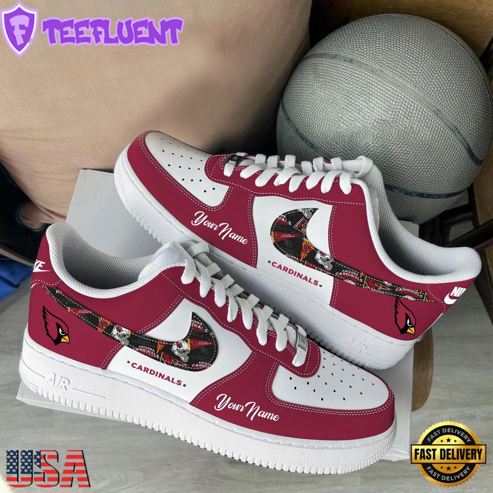 NFL Arizona Cardinals Logo Team Limited Edition New Design Custom Air Force 1 Shoes