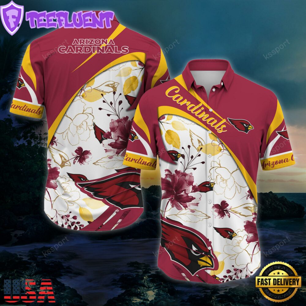 NFL Arizona Cardinals New Arrivals Football Summer Hawaii Shirt