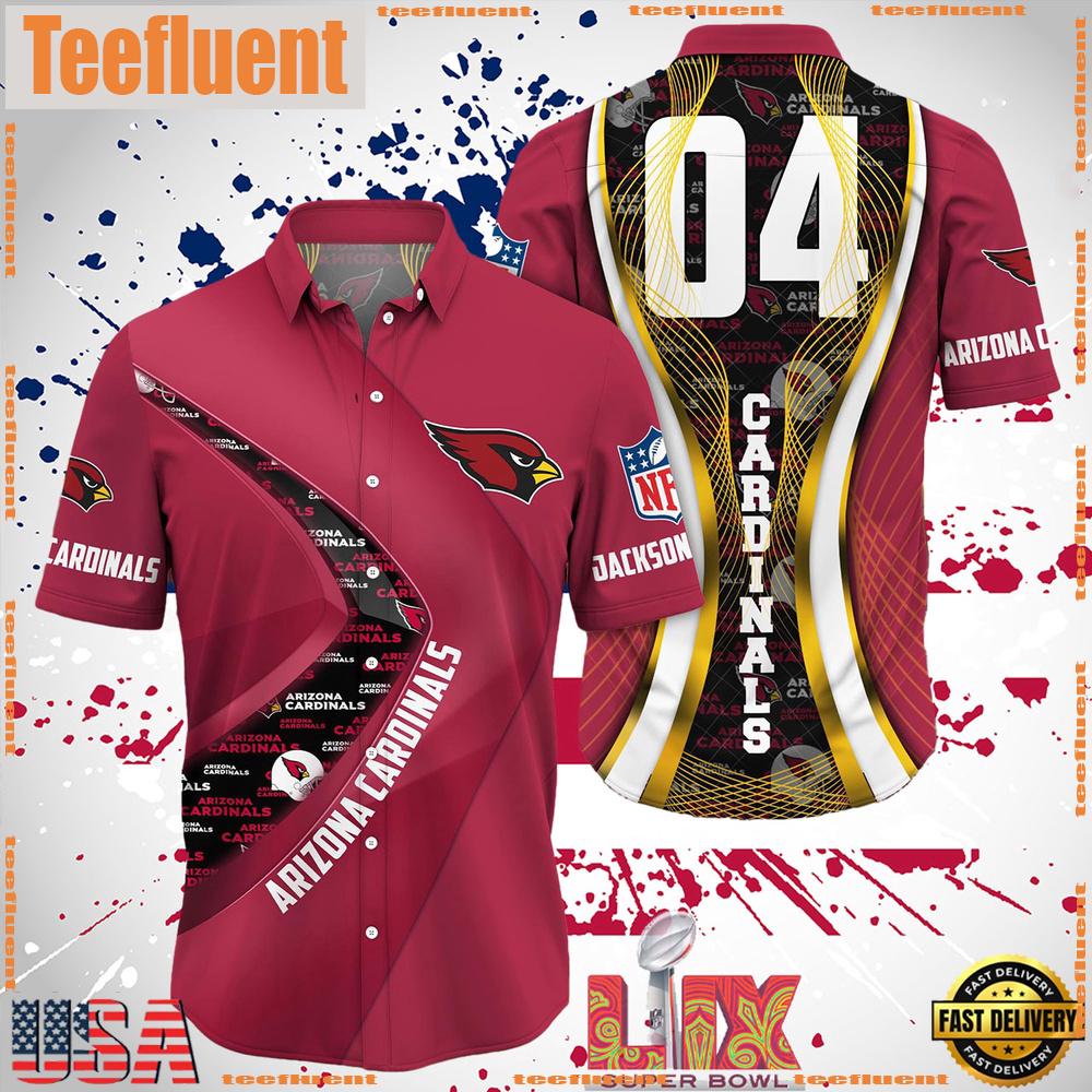 NFL Arizona Cardinals Super Bowl LIX Fans Custom Hawaiian Shirt