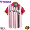 NFL Atlanta Falcons Classic Retro Mascot Line Summer Beach Hawaiian Shirt