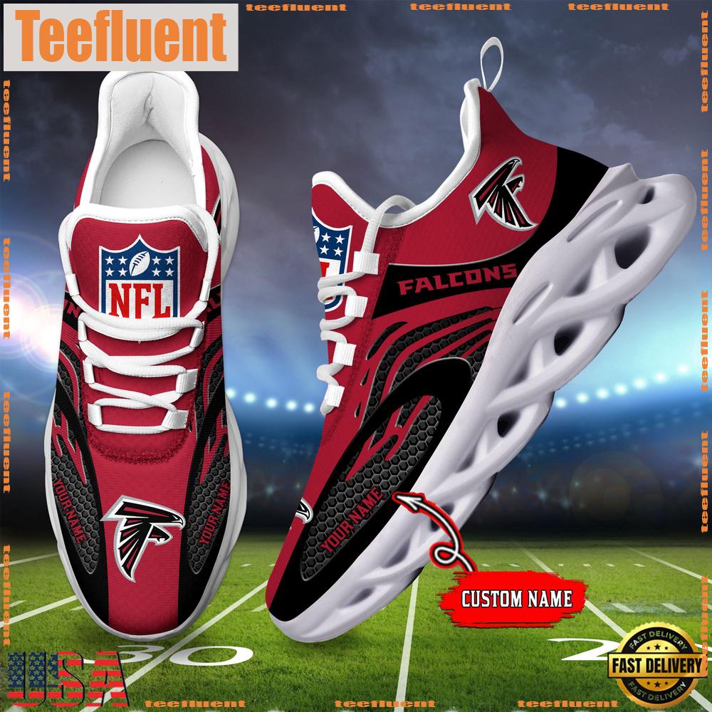NFL Atlanta Falcons Custom Max Soul Shoes