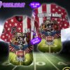 NFL Atlanta Falcons Eagle US Flag x Veterans Custom Baseball Jersey