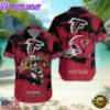 NFL Atlanta Falcons Football Mascot Custom Name Hawaiian Shirt
