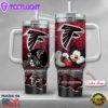 NFL Atlanta Falcons Mickey Mouse Custom Stanley Quencher 40oz Stainless Steel Tumbler With Handle