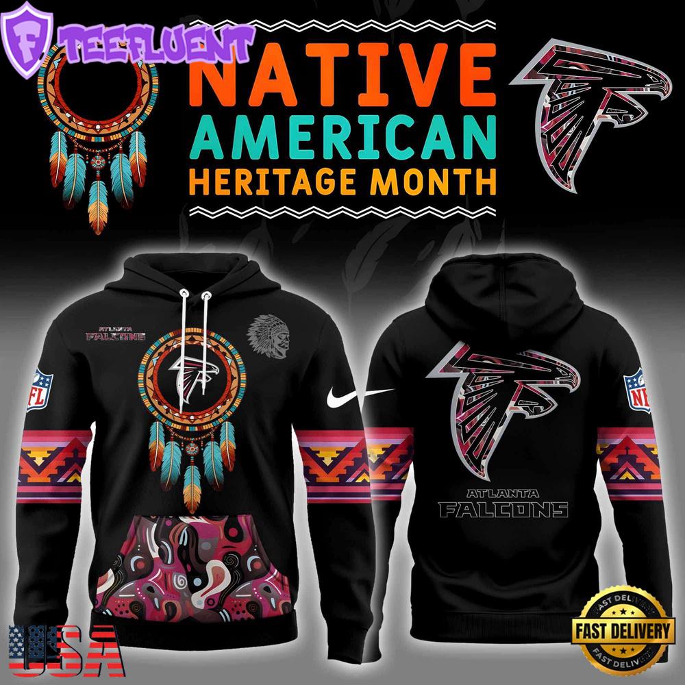 NFL Atlanta Falcons Native American Heritage Month Hoodie