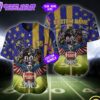 NFL Baltimore Ravens Eagle US Flag x Veterans Custom Baseball Jersey