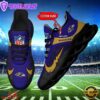 NFL Baltimore Ravens Football Team New Design Max Soul Shoes Sneaker