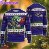 NFL Baltimore Ravens Grinch Christmas Ugly Sweater For Fans 3 NFL Baltimore Ravens Grinch Christmas Ugly Sweater