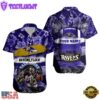 NFL Baltimore Ravens Mascot Football Hawaiian Shirt