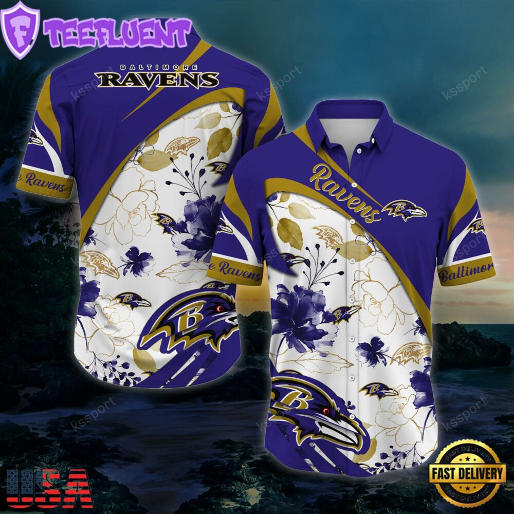 NFL Baltimore Ravens New Arrivals Football Summer Hawaii Shirt