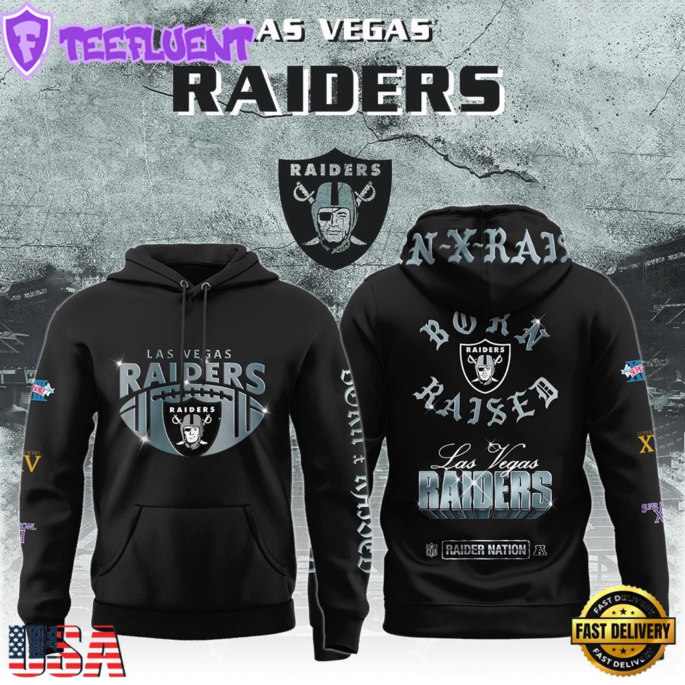 NFL Born Las Vegas Raiders Nation Hoodie