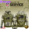NFL Buffalo Bills 2024 Salute to Service Club Green Camo Hoodie Best Veterans Day Gift