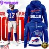 NFL Buffalo Bills Blue Game Player Hoodie
