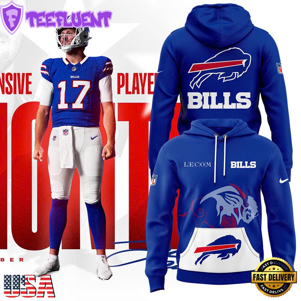NFL Buffalo Bills Blue Game Player Hoodie