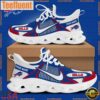 NFL Buffalo Bills Blue White Stripes Logo Custom Clunky Max Soul Shoes